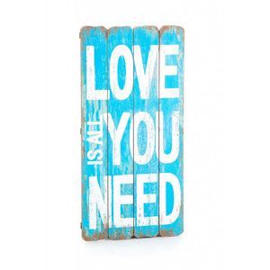 Drewniana tablica Love