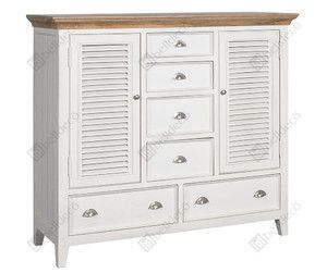 Komoda Belldeco z szufladami Bristol White