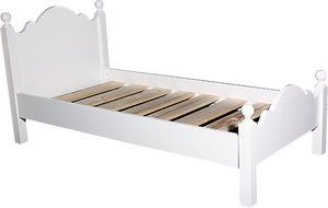 Prowansalskie łóżko z kulami PS236