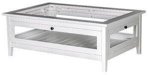 Prowansalski stolik kawowy niski PS183