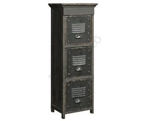 Metalowa Szafka wysoka LOFT BELLDECO