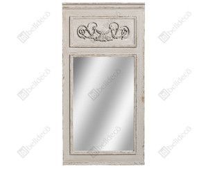 Lustro z ornamentem Grigio 1 Belldeco