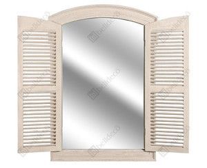 Lustro z okiennicą Vintage Belldeco