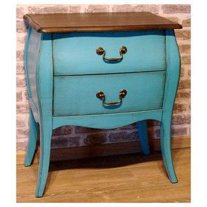 Komoda styl francuski MELLOW 2S Turquoise