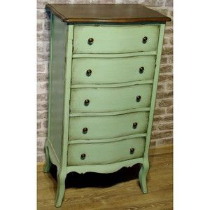 Komoda styl francuski MELLOW 5S Olive