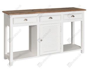 Komoda Belldeco Bristol White szeroka