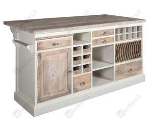 Wyspa kuchenna Bristol White Belldeco