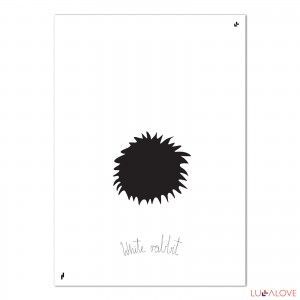 Plakat 'White Rabbit'