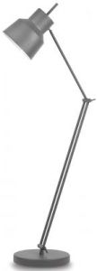 It's About RoMi Floor lamp iron Belfast h.165/shade h.27x25cm, matt grey-green BELFAST/F/GG