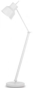 It's About RoMi Floor lamp iron Belfast h.165/shade h.27x25cm, matt white BELFAST/F/W