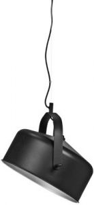 It's About RoMi Hanging lamp iron Bombay/shade round dia.41xh.50cm, black BOMBAY/H/B