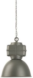 It's About RoMi Hanging lamp iron/industrial Liverpool round dia.41xh.50cm, matt grey-green LIV
