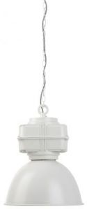 It's About RoMi Hanging lamp iron/industrial Liverpool round dia.41xh.50cm, matt white LIVERPOO
