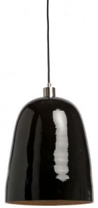 It's About RoMi Hanging lamp bamboo Saigon dia.32xh.39cm, natural/black SAIGON/H/B