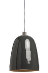 It's About RoMi Hanging lamp bamboo Saigon dia.32xh.39cm, natural/grey SAIGON/H/DG