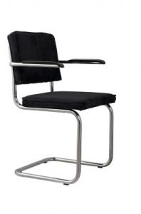 Zuiver Fotel RIDGE RIB czarny 7A 1006050