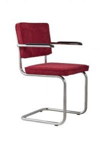 Zuiver Fotel RIDGE RIB czerwony 21A 1006051