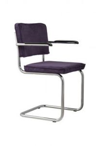 Zuiver Fotel RIDGE RIB purpurowy 15A 1006057