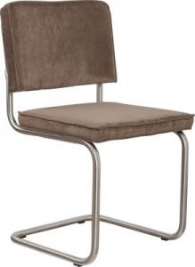 Zuiver Krzesło RIDGE BRUSHED RIB kawowe 8A 1100083