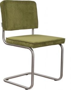 Zuiver Krzesło RIDGE BRUSHED RIB zielone 25A 1100086