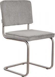 Zuiver Krzesło RIDGE BRUSHED RIB szare 32A 1100089