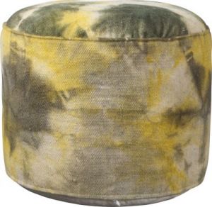 Zuiver Pufa TIE DYE ROUND zielona 3300017