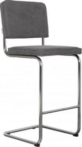 Zuiver Stołek barowy RIDGE VINTAGE szary 1500027