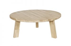 Woood Stolik RHONDA dębowy 80cm 375480-EOB