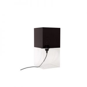 HK Living Lampa stołowa PLEXI czarna M VAA1064
