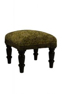 Dutchbone Stołek INDIAN BLOCK żółty 3300018