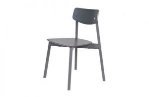 Be Pure Krzesło STIP ciemnoszare (2szt) 374260-A