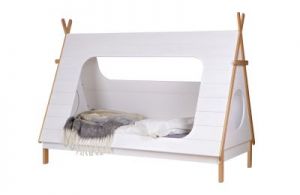 Woood Łóżko w kształcie namiotu TIPI 380100-W