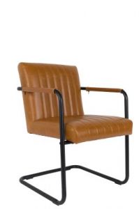 Dutchbone Fotel STITCHED koniakowy 1200117