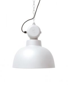 HK Living Lampa wisząca FACTORY L biały mat VAA4036