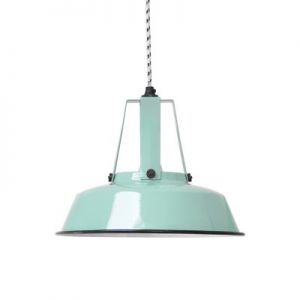 HK Living Lampa WORKSHOP M miętowa zieleń VAA1089