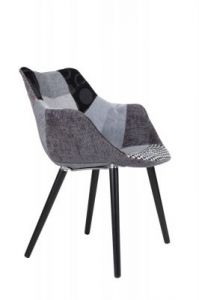 Zuiver Krzesło TWELVE PATCHWORK szare 1100267