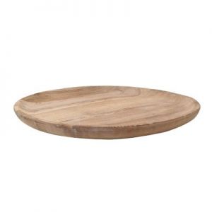HK Living Talerz z drewna mango - duży (47x47x3,5cm) HAP6230