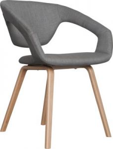 Zuiver Fotel FLEXBACK naturalny/jasny szary 1200126
