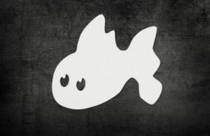 Be Pure Wall Decoration Fish White 298220