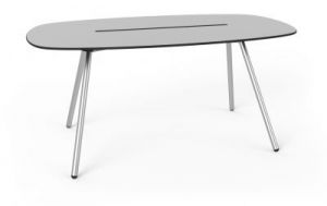 Lonc Stół Alowha długi 160 cm rama ze stali nierdzewnej P0101730