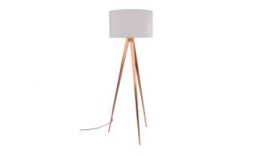 Zuiver Lampa podłogowa TRIPOD COPPER biały 5100054