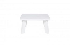 Woood Stolik TONDA 60x60cm biały 375412-GBW