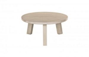 Woood Stolik RHONDA zmatowiony szary noc r50cm 375415-FU