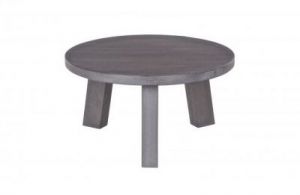 Woood Stolik RHONDA czarny noc r60cm 375416-BN