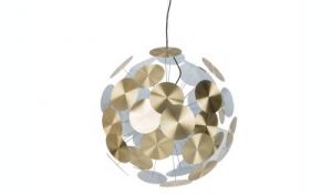 Zuiver Lampa wisząca PLENTY WORK mosiężna 5300082
