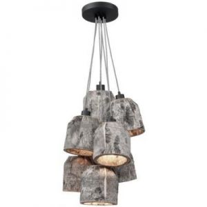 It's About RoMi Hanging lamp Aspen/7-shade dia.24xh.24cm, natural ASPEN24/H7/N