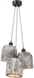 It's About RoMi Hanging lamp birch Aspen/3-shade dia.24xh.24cm, natural ASPEN24/H3/N