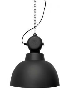 HK Living Lampa wisząca FACTORY L czarny mat VAA4038