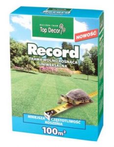 RECORD - trawa wolno rosnąca uniwersalna 2 kg karton ?AUTORYZOWANY PARTNER GARDENA?
