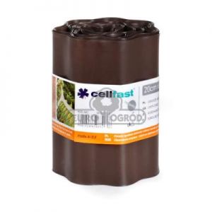 Cellfast Obrzeże Ogrodowe Trawnikowe Brąz 9mb 20cm 30-013